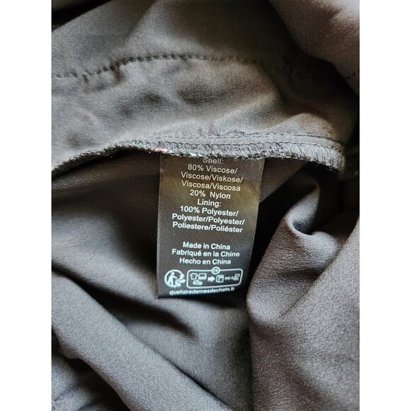 NWT Anthropologie Hutch Tiered Velvet Floral Wide Leg Jumpsuit Size 4 #8F502 - Picture 9 of 10